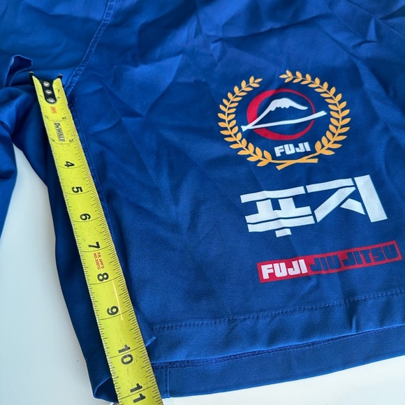 New FUJI Blue Jiu-Jitsu Shorts Size 44” - Picture 5 of 8